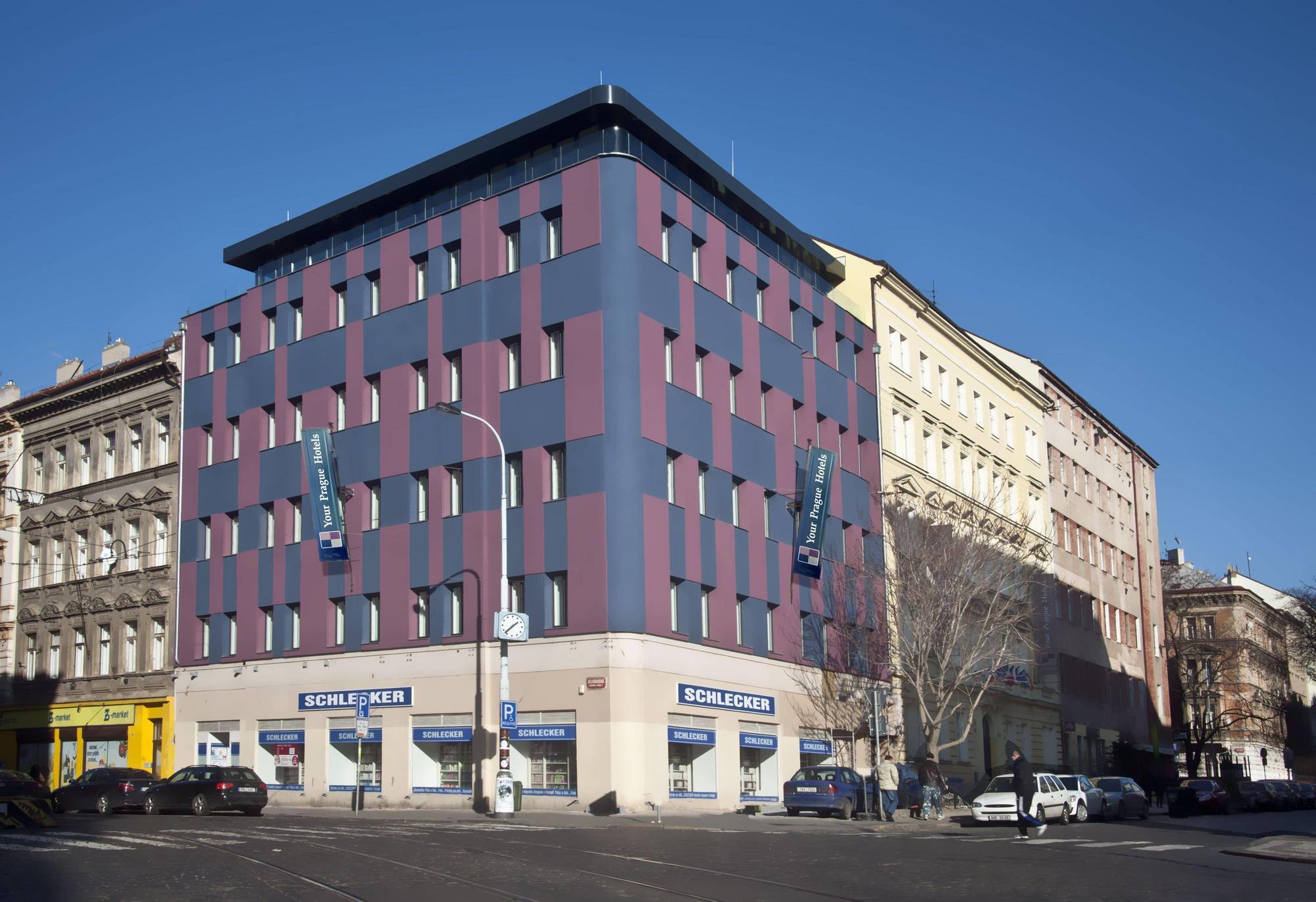 Hotel Galileo Прага Екстериор снимка